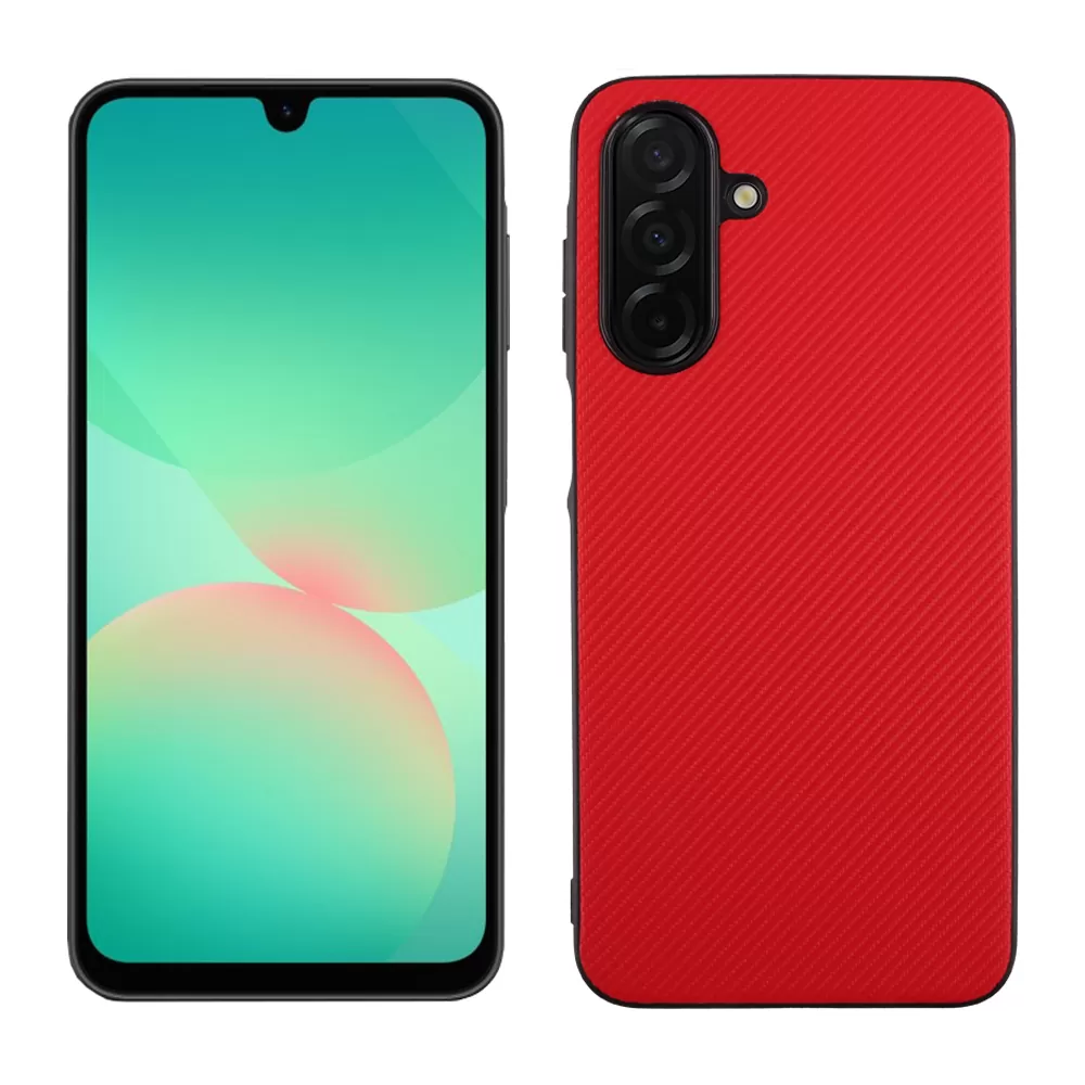 VOLTE-TEL CARBON LIFT ΘΗΚΗ SAMSUNG A26 5G A266 6.7in  CAMERA GUARD RED - Image 5