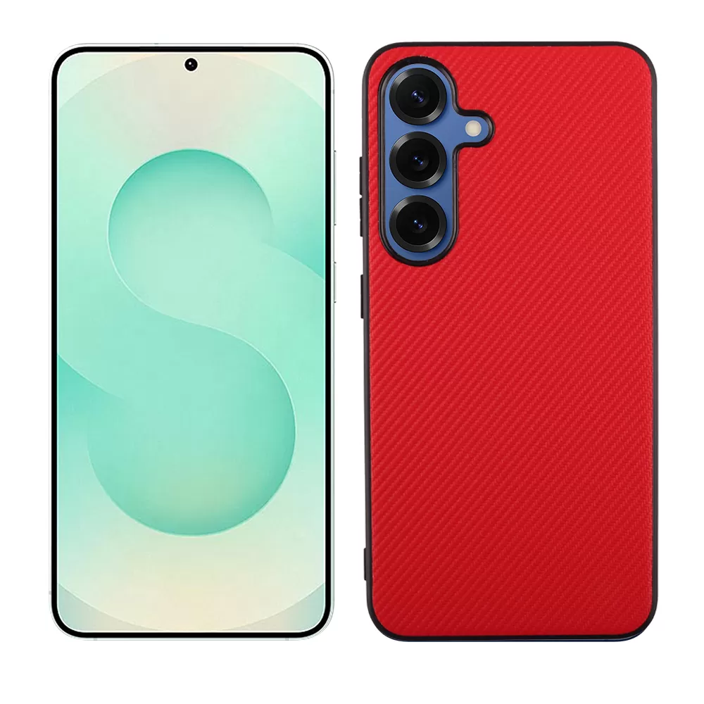 VOLTE-TEL CARBON LIFT ΘΗΚΗ SAMSUNG S25 PLUS 5G S936 6.7in  CAMERA GUARD RED - Image 5