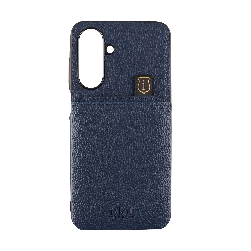 IDOL 1991 ANTI-RFID LEATHER SMART WALLET ΘΗΚΗ SAMSUNG A26 5G A266 6.7in CAMERA GUARD BLUE - Image 7