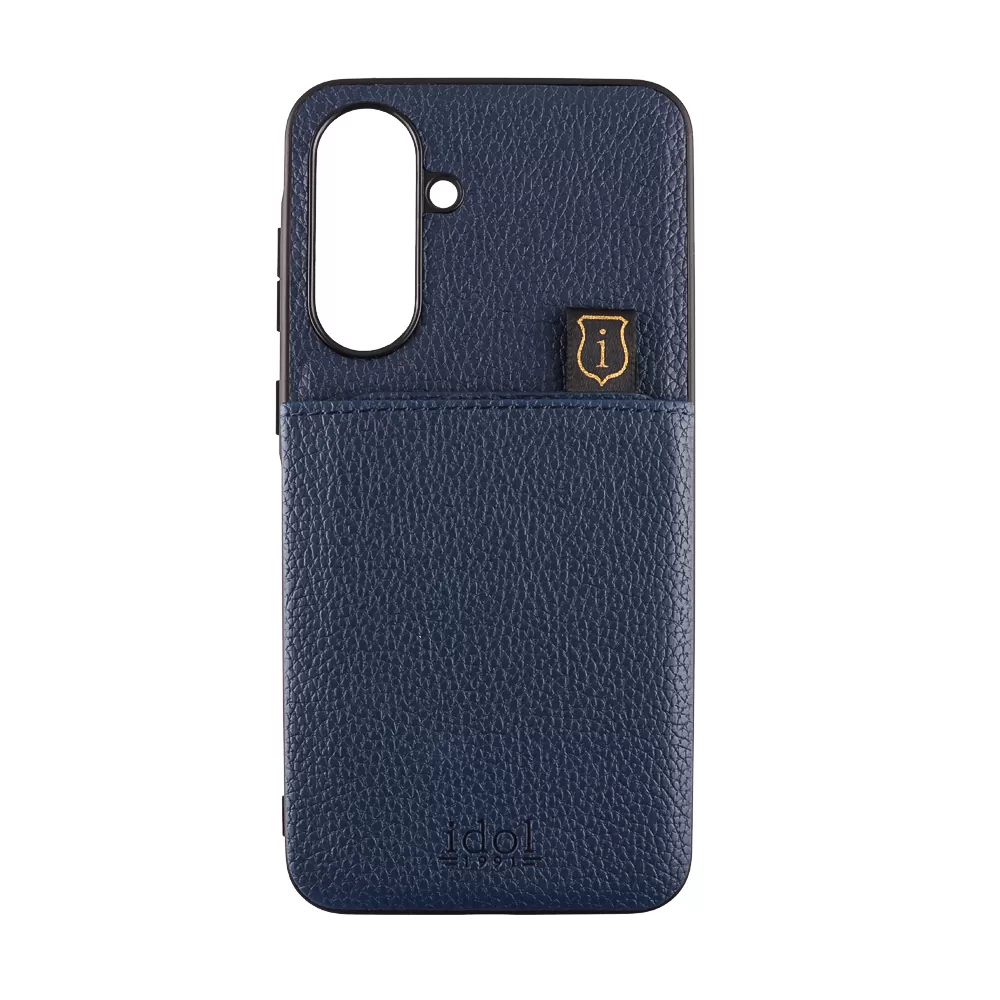 IDOL 1991 ANTI-RFID LEATHER SMART WALLET ΘΗΚΗ SAMSUNG A36 5G A366 6.7in CAMERA GUARD BLUE - Image 7
