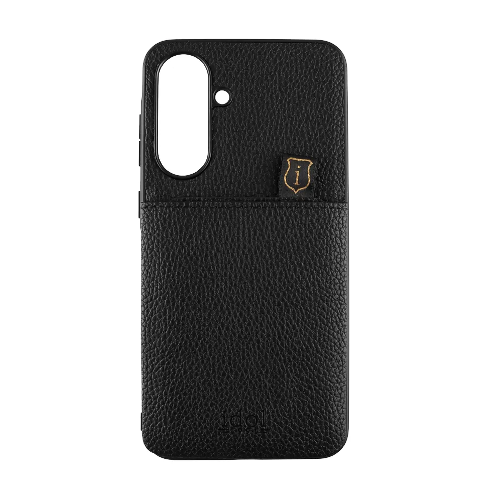 IDOL 1991 ANTI-RFID LEATHER SMART WALLET ΘΗΚΗ SAMSUNG A56 5G A566 6.64in CAMERA GUARD BLACK - Image 7