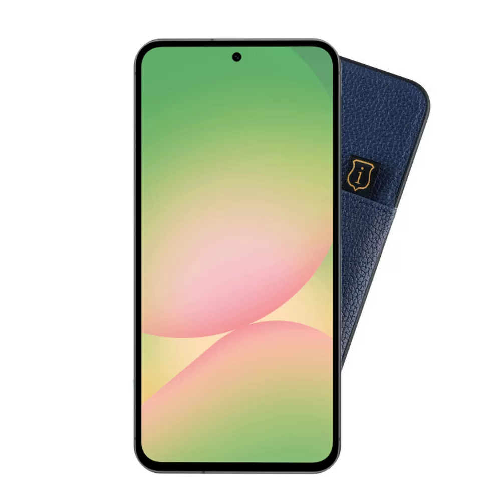IDOL 1991 ANTI-RFID LEATHER SMART WALLET ΘΗΚΗ SAMSUNG A56 5G A566 6.64in CAMERA GUARD BLUE - Image 5