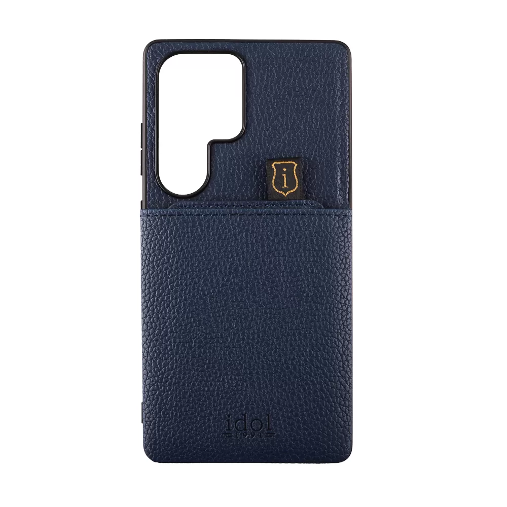 IDOL 1991 ANTI-RFID LEATHER SMART WALLET ΘΗΚΗ SAMSUNG S25 ULTRA 5G S938 6.9in CAMERA GUARD BLUE - Image 7