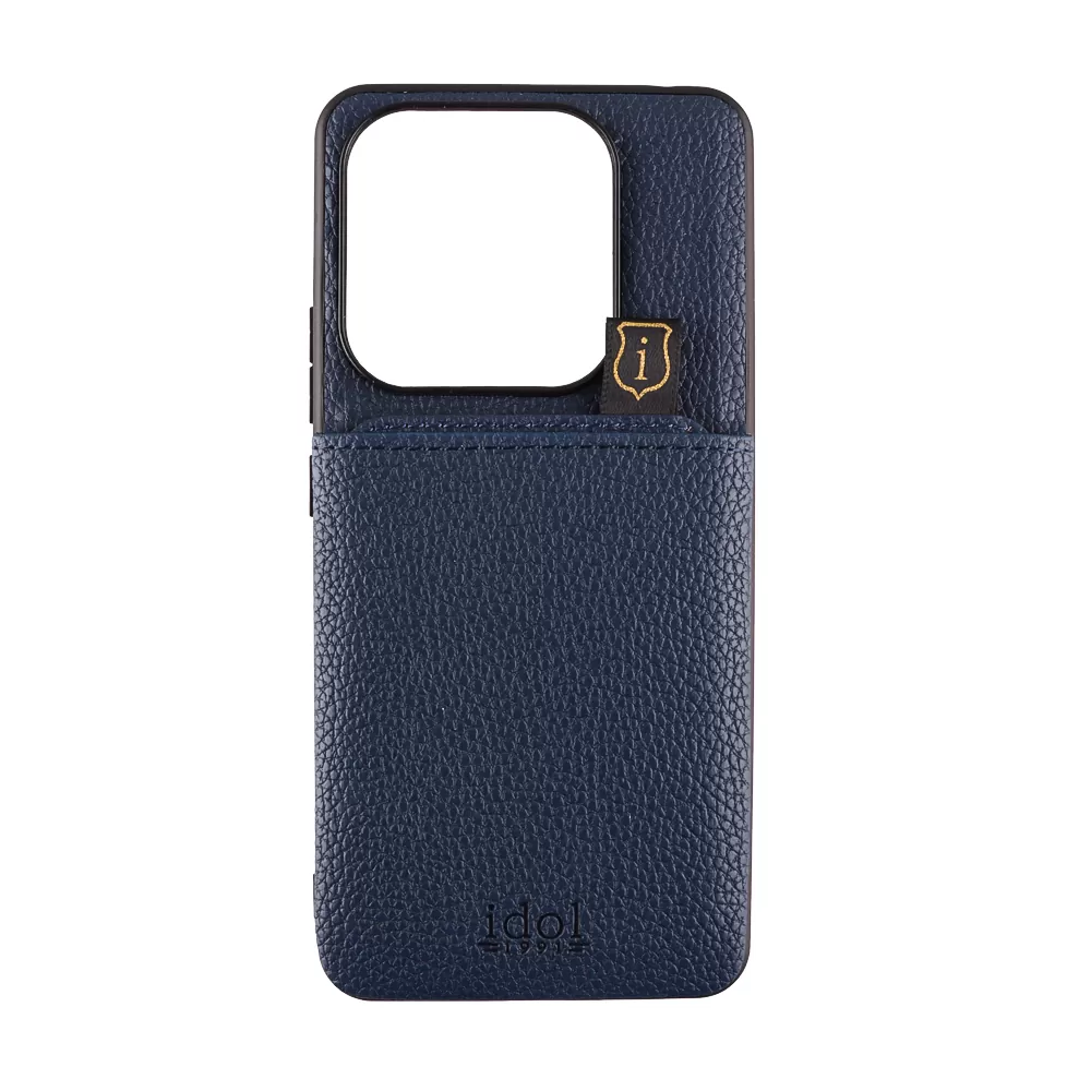 IDOL 1991 ANTI-RFID LEATHER SMART WALLET ΘΗΚΗ XIAOMI REDMI NOTE 14 5G 6.67in CAMERA GUARD BLUE - Image 7