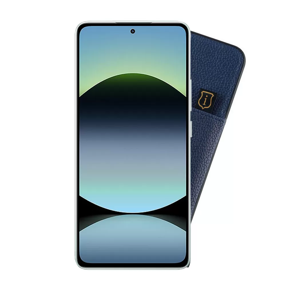 IDOL 1991 ANTI-RFID LEATHER SMART WALLET ΘΗΚΗ XIAOMI REDMI NOTE 14 5G 6.67in CAMERA GUARD BLUE - Image 5