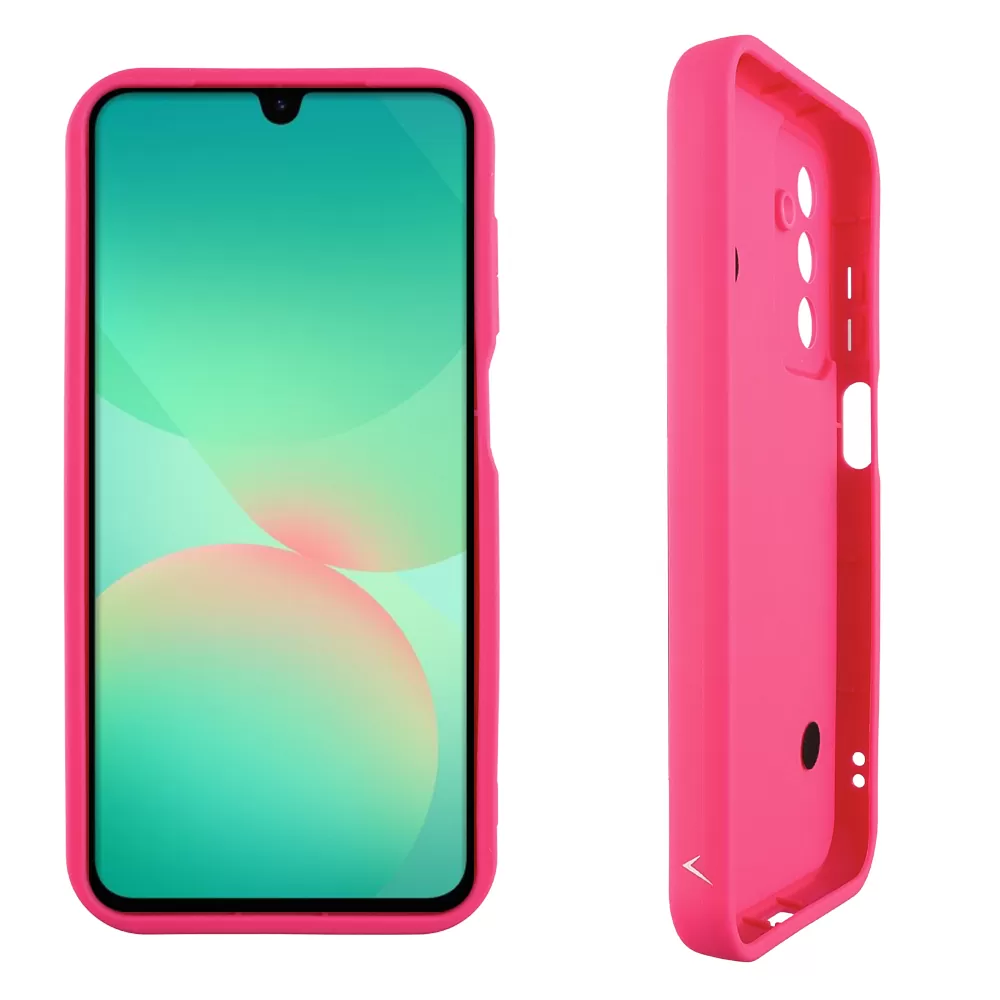VOLTE-TEL SILICON TPU WITH STRAP ΘΗΚΗ SAMSUNG A26 5G A266 6.7in  FULL CAMERA PROTECTION PINK WITH PINK HEARTS - Image 4