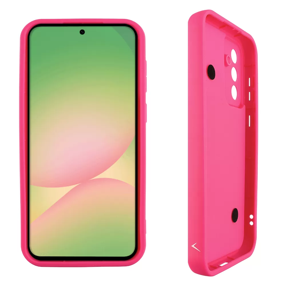 VOLTE-TEL SILICON TPU WITH STRAP ΘΗΚΗ SAMSUNG A56 5G A566 6.7in  FULL CAMERA PROTECTION PINK WITH PINK HEARTS - Image 4