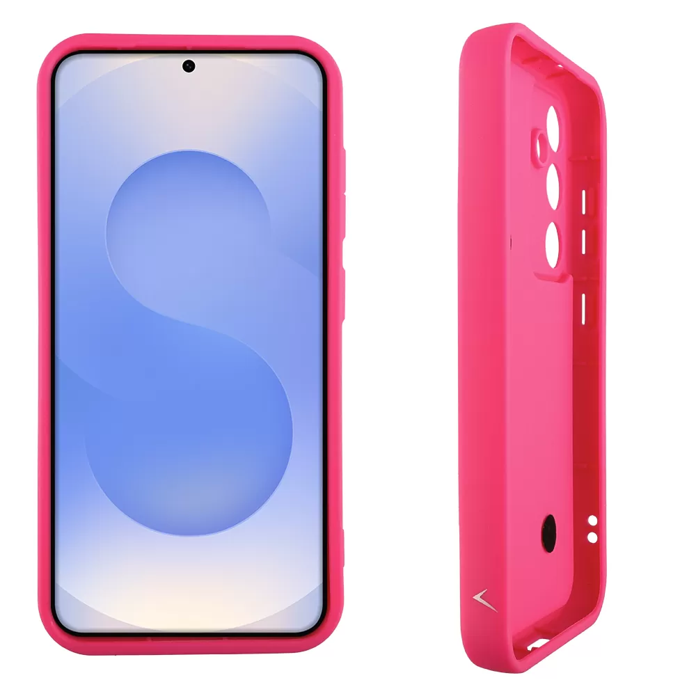 VOLTE-TEL SILICON TPU WITH STRAP ΘΗΚΗ SAMSUNG S25 5G S931 6.2in  FULL CAMERA PROTECTION PINK WITH PINK HEARTS - Image 4
