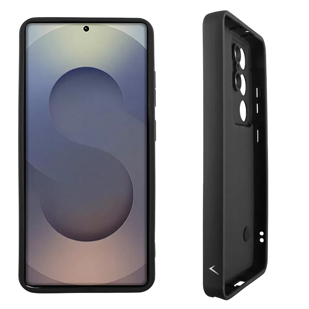 VOLTE-TEL SILICON TPU WITH STRAP ΘΗΚΗ SAMSUNG S25 ULTRA 5G S938 6.9in  FULL CAMERA PROTECTION BLACK WITH BLACK HEARTS - Image 4