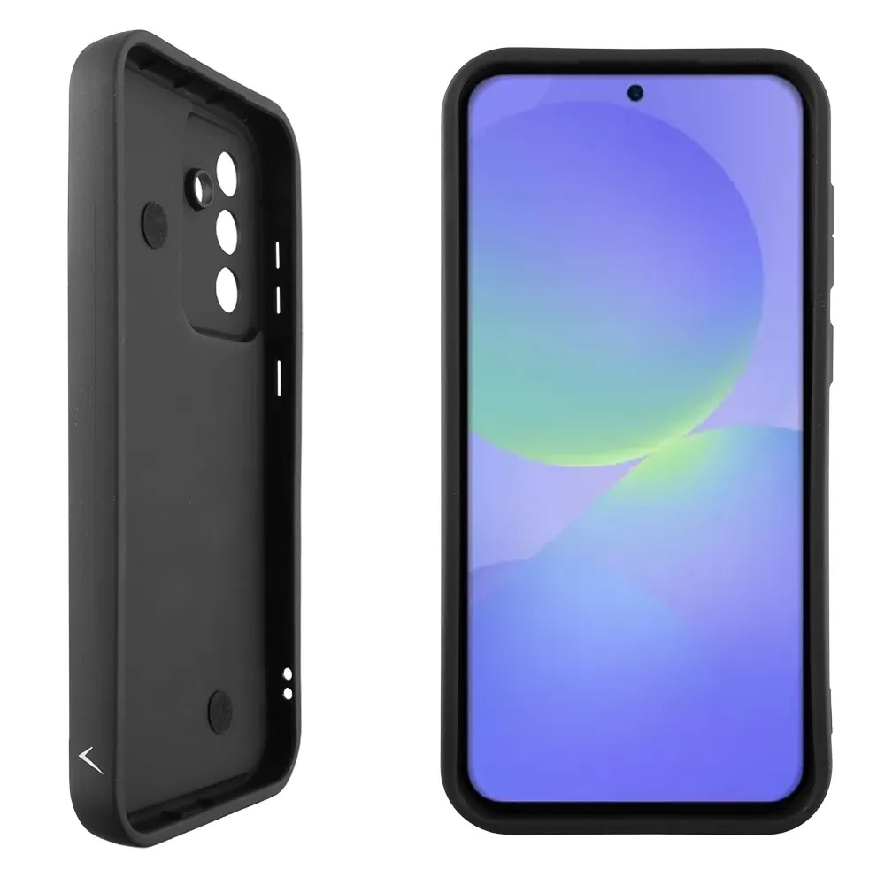 VOLTE-TEL SILICON TPU WITH STRAP ΘΗΚΗ SAMSUNG A36 5G A366 6.7in  FULL CAMERA PROTECTION BLACK WITH BLACK BUTTERFLIES - Image 4