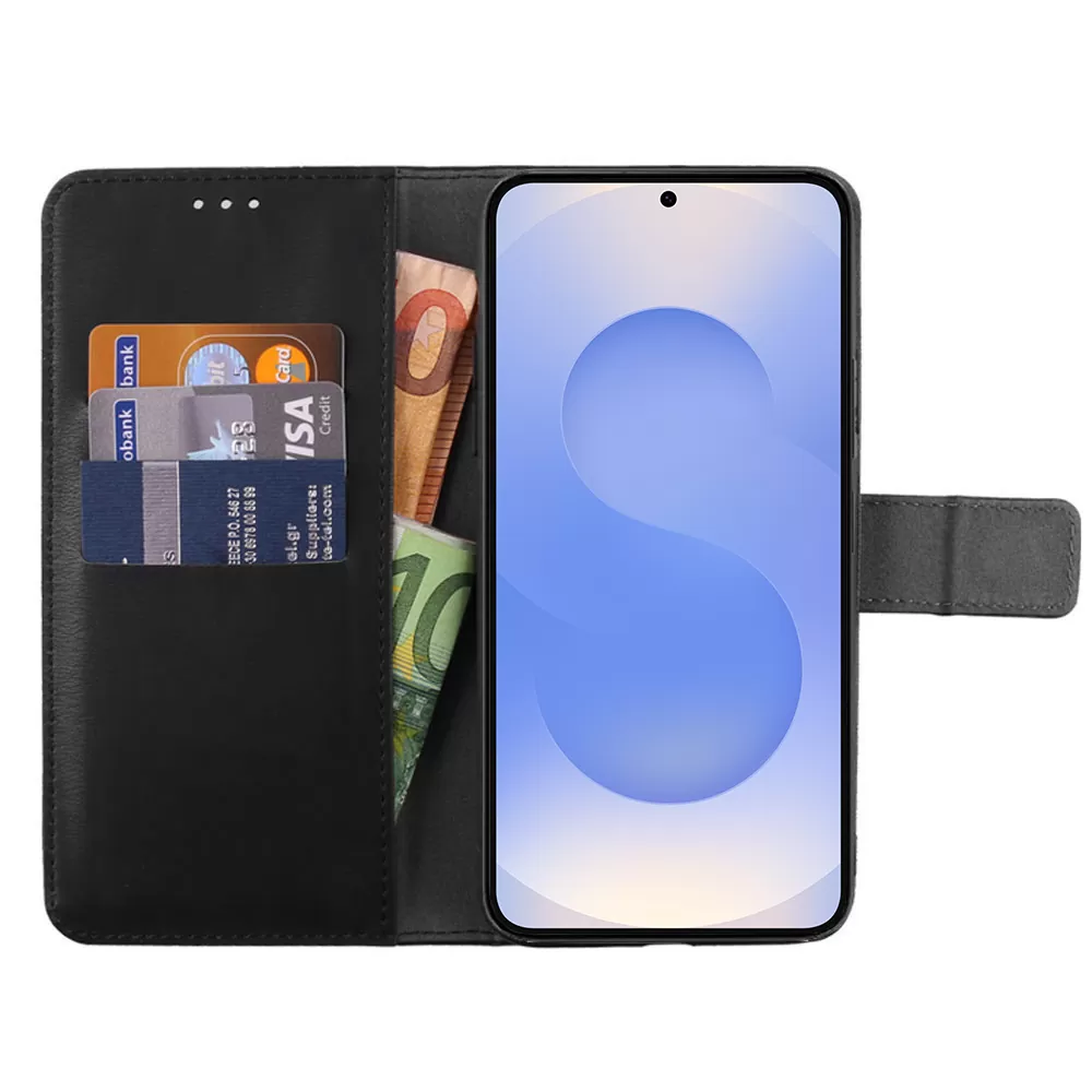 VOLTE-TEL ALLURE ΘΗΚΗ SAMSUNG S25 5G S931 6.2in  MAGNET BOOK STAND CLIP BLACK - Image 6