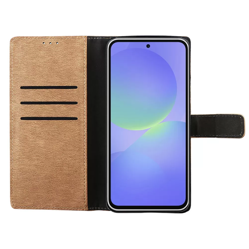 VOLTE-TEL ALLURE ΘΗΚΗ SAMSUNG A36 5G A366 6.7in  MAGNET BOOK STAND CLIP GOLD - Image 6