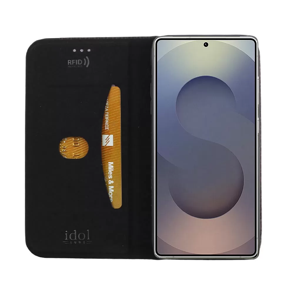 IDOL 1991 ELITE ΘΗΚΗ SAMSUNG S25 ULTRA 5G S938 6.9in  ANTI-RFID BOOK STAND BLACK - Image 7