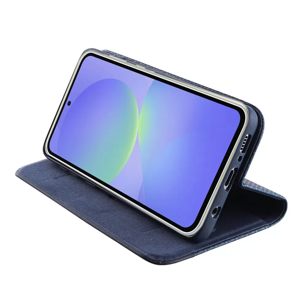 IDOL 1991 ELITE ΘΗΚΗ SAMSUNG A36 5G A366 6.7in  ANTI-RFID BOOK STAND BLUE - Image 4