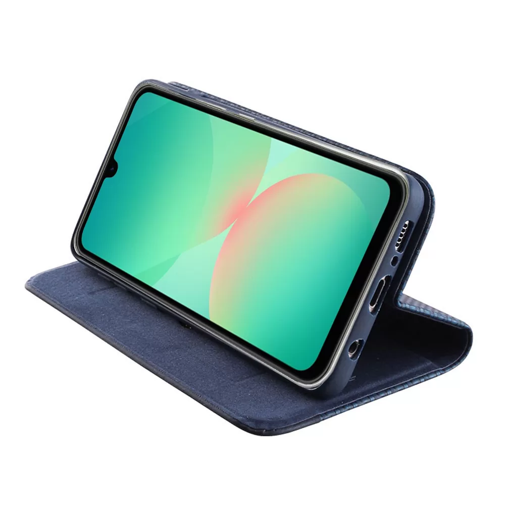 IDOL 1991 ELITE ΘΗΚΗ SAMSUNG A26 5G A266 6.7in  ANTI-RFID BOOK STAND BLUE - Image 4