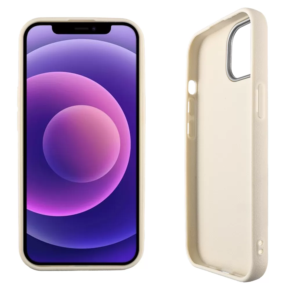 LIME FLEXISNAP TPU ΘΗΚΗ IPHONE 12 PRO/IPHONE 12 6.1in CAMERA GUARD OFF WHITE - Image 4