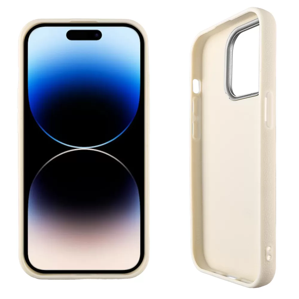 LIME FLEXISNAP TPU ΘΗΚΗ IPHONE 14 PRO 6.1in CAMERA GUARD OFF WHITE - Image 4