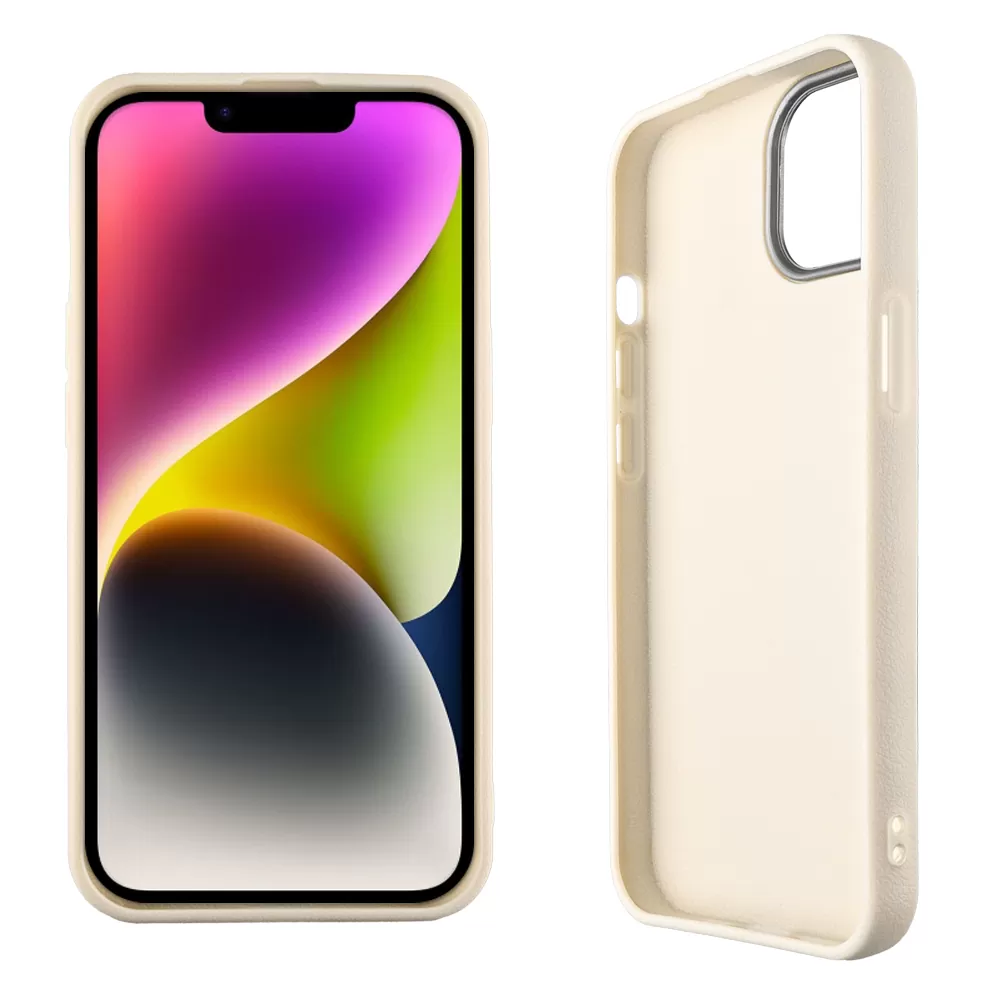 LIME FLEXISNAP TPU ΘΗΚΗ IPHONE 14 6.1in CAMERA GUARD OFF WHITE - Image 4