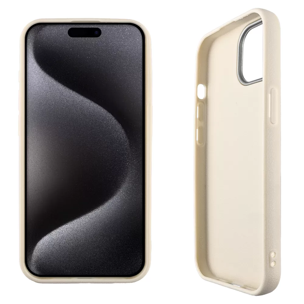 LIME FLEXISNAP TPU ΘΗΚΗ IPHONE 15 PRO MAX 6.7in CAMERA GUARD OFF WHITE - Image 4