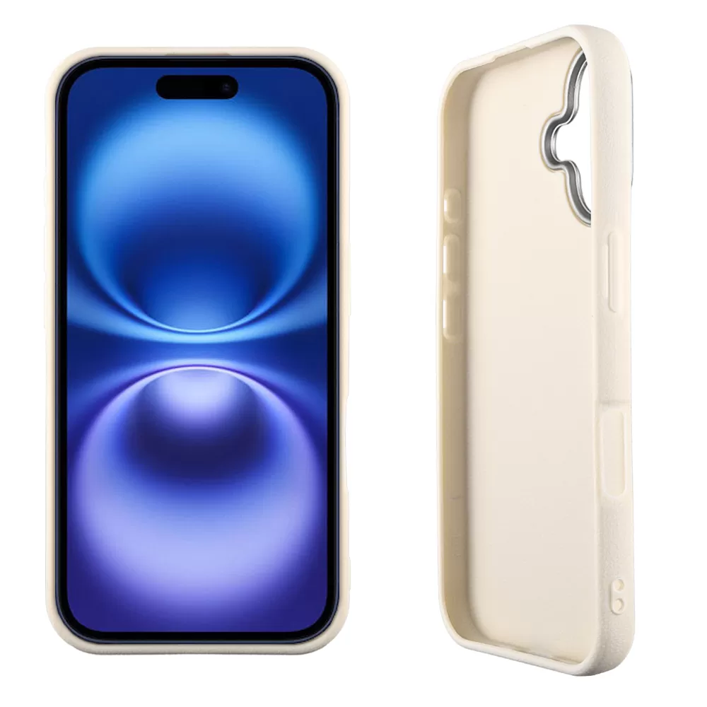 LIME FLEXISNAP TPU ΘΗΚΗ IPHONE 16 6.1in CAMERA GUARD OFF WHITE - Image 4
