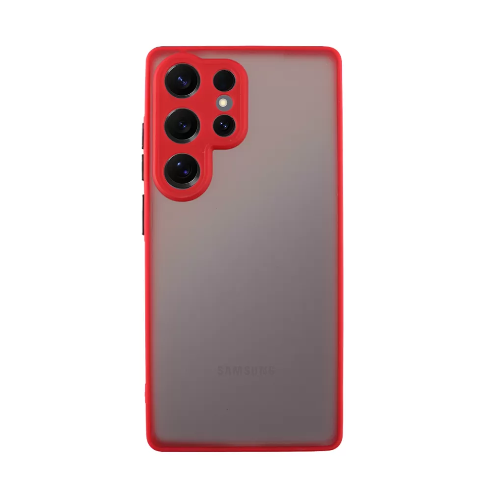 LIME HARDSHELL FUSION ΘΗΚΗ SAMSUNG S25 ULTRA 5G S938 6.9in  FULL CAMERA PROTECTION RED WITH BLACK KEYS - Image 6