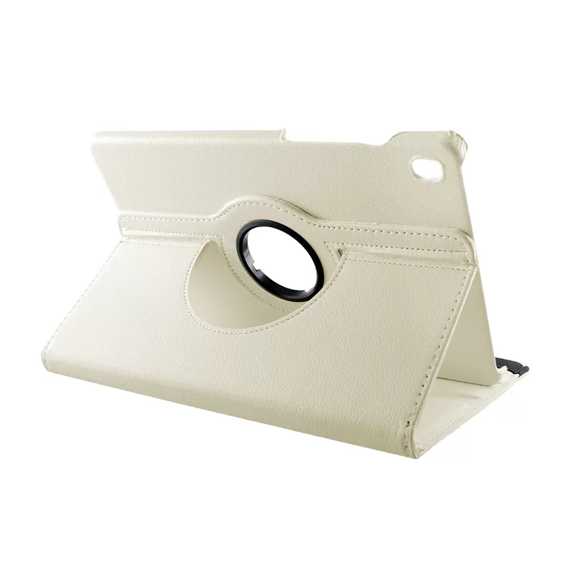 VOLTE- TEL LEATHER BOOK ROTATING STAND ΘΗΚΗ IPAD 9.7in 2017/IPAD 9.7in 2018 OFF WHITE - Image 3