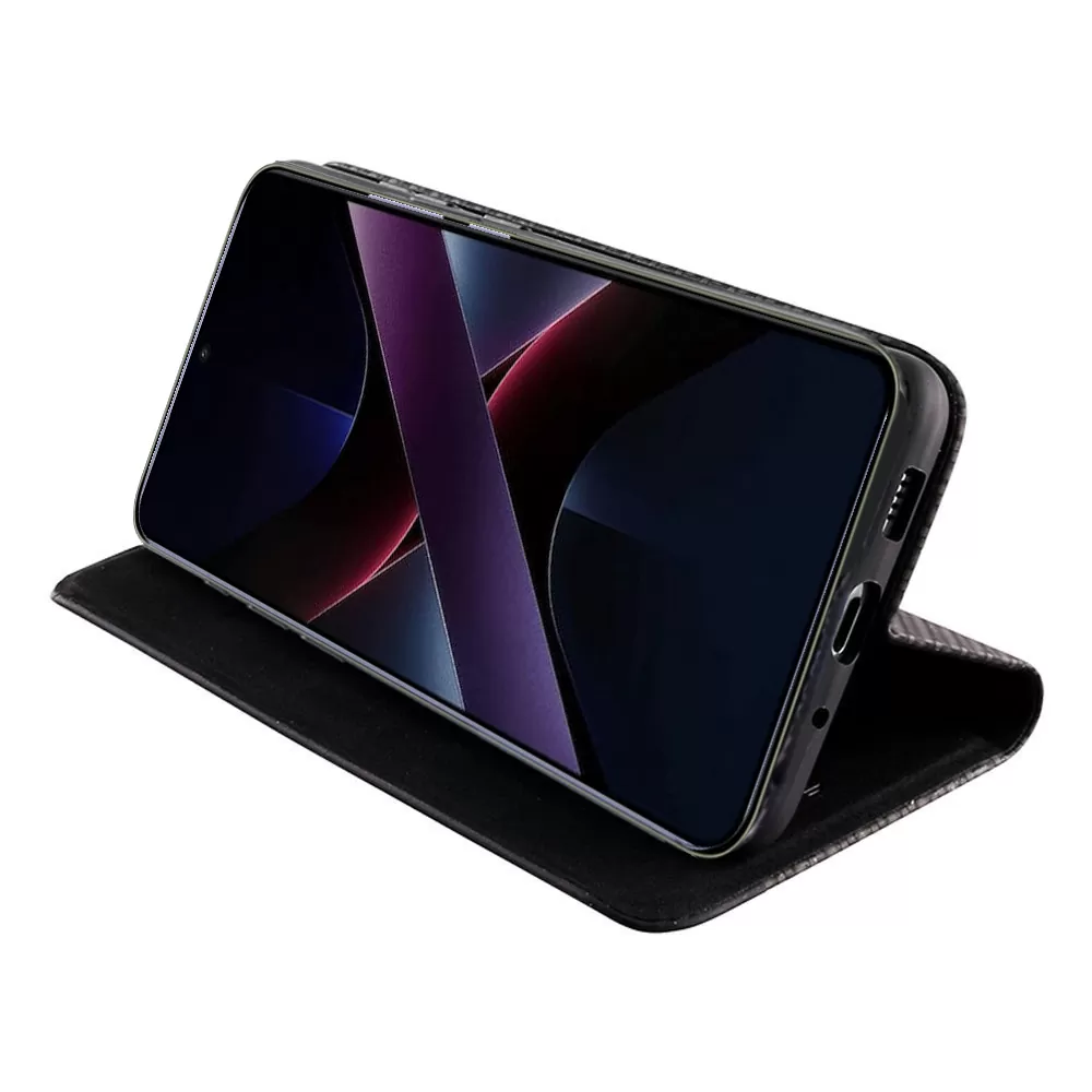IDOL 1991 ELITE ΘΗΚΗ XIAOMI POCO X7 PRO 5G 6.67in  ANTI-RFID BOOK STAND BLACK - Image 4