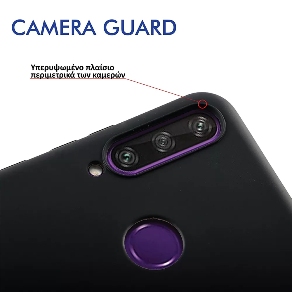 VOLTE-TEL SILICON TPU ΘΗΚΗ XIAOMI REDMI NOTE 14 4G 6.67in  CAMERA GUARD RED - Image 5