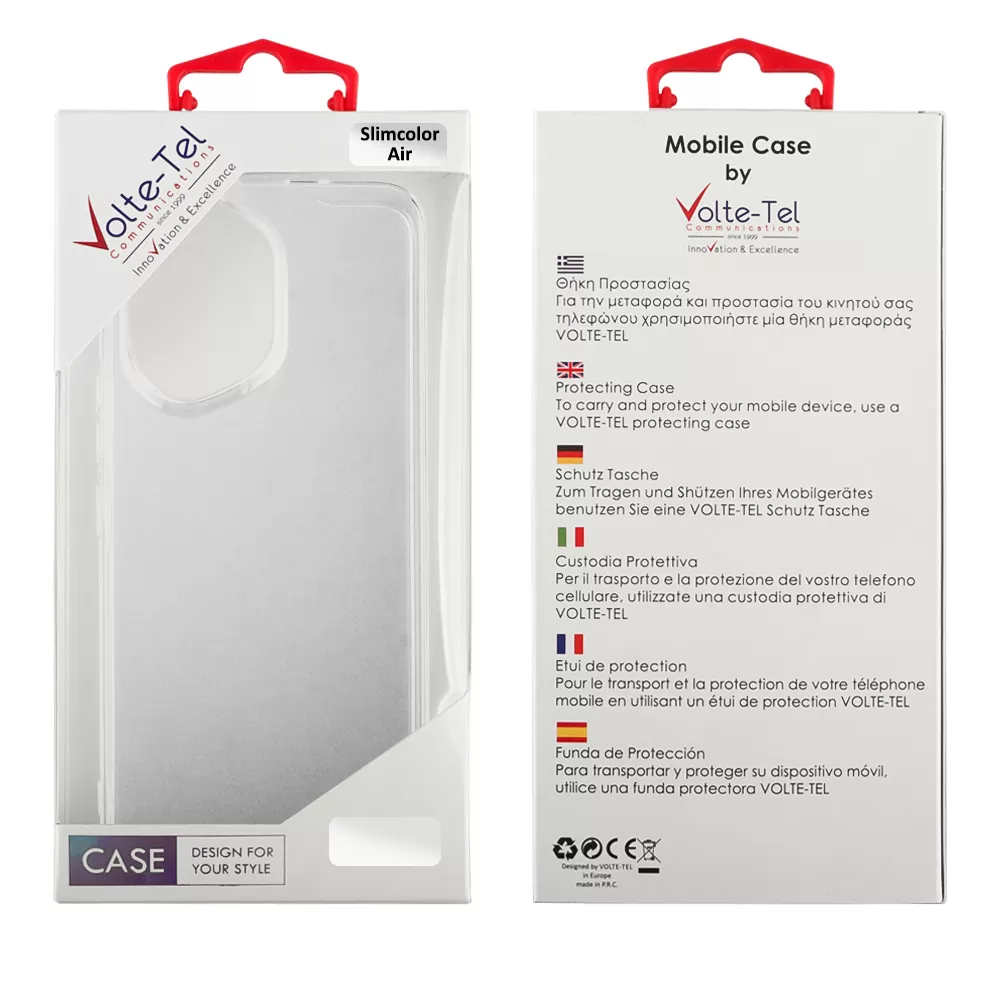 VOLTE-TEL SLIMCOLOR AIR TPU ΘΗΚΗ MOTOROLA MOTO E15 4G 6.67in 2.0mm FULL CAMERA PROTECTION ΔΙΑΦΑΝΗ - Image 2