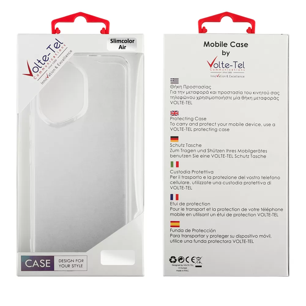 VOLTE-TEL SLIMCOLOR AIR TPU ΘΗΚΗ MOTOROLA MOTO G15/G15 POWER 6.72in 2.0mm CAMERA GUARD ΔΙΑΦΑΝΗ - Image 2