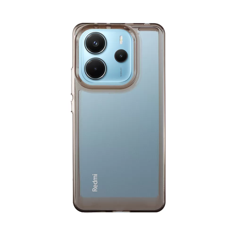 IDOL 1991 CRISTALYTE TPU ΘΗΚΗ XIAOMI REDMI NOTE 14 4G 6.67in  CAMERA GUARD ΔΙΑΦΑΝΗ ΓΚΡΙ - Image 8