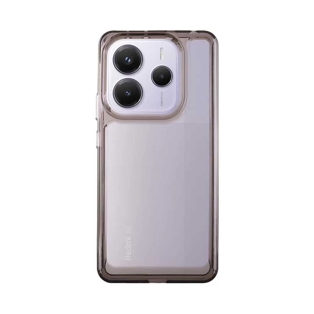 IDOL 1991 CRISTALYTE TPU ΘΗΚΗ XIAOMI REDMI NOTE 14 5G 6.67in  CAMERA GUARD ΔΙΑΦΑΝΗ ΓΚΡΙ - Image 8