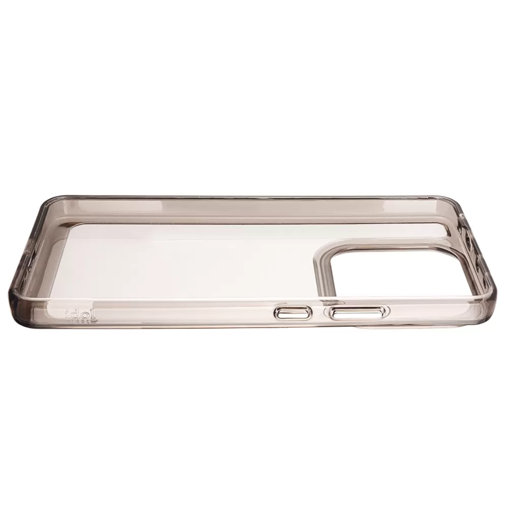 IDOL 1991 CRISTALYTE TPU ΘΗΚΗ XIAOMI REDMI NOTE 14 5G 6.67in  CAMERA GUARD ΔΙΑΦΑΝΗ ΓΚΡΙ - Image 7