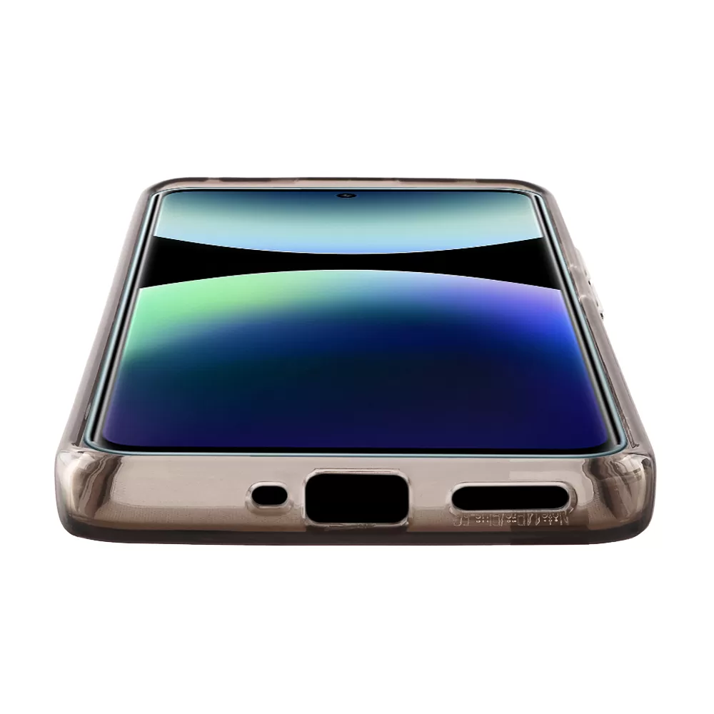 IDOL 1991 CRISTALYTE TPU ΘΗΚΗ XIAOMI REDMI NOTE 14 PRO PLUS 5G 6.67in  CAMERA GUARD ΔΙΑΦΑΝΗ ΓΚΡΙ - Image 5