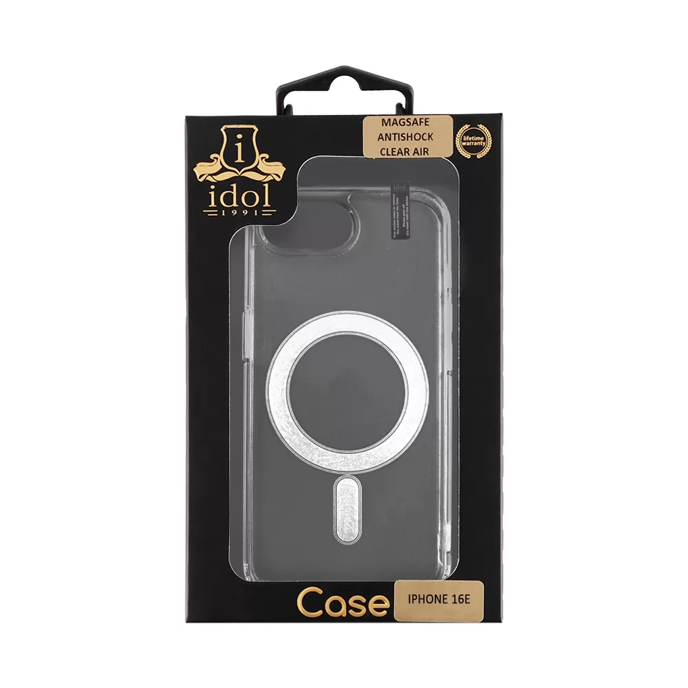 IDOL 1991 MAGSAFE ANTISHOCK CLEAR AIR TPU1 ΘΗΚΗ IPHONE 16E/ IPHONE 17E 6.1" BACK COVER CAMERA GUARD ΔΙΑΦΑΝΗ - Image 2