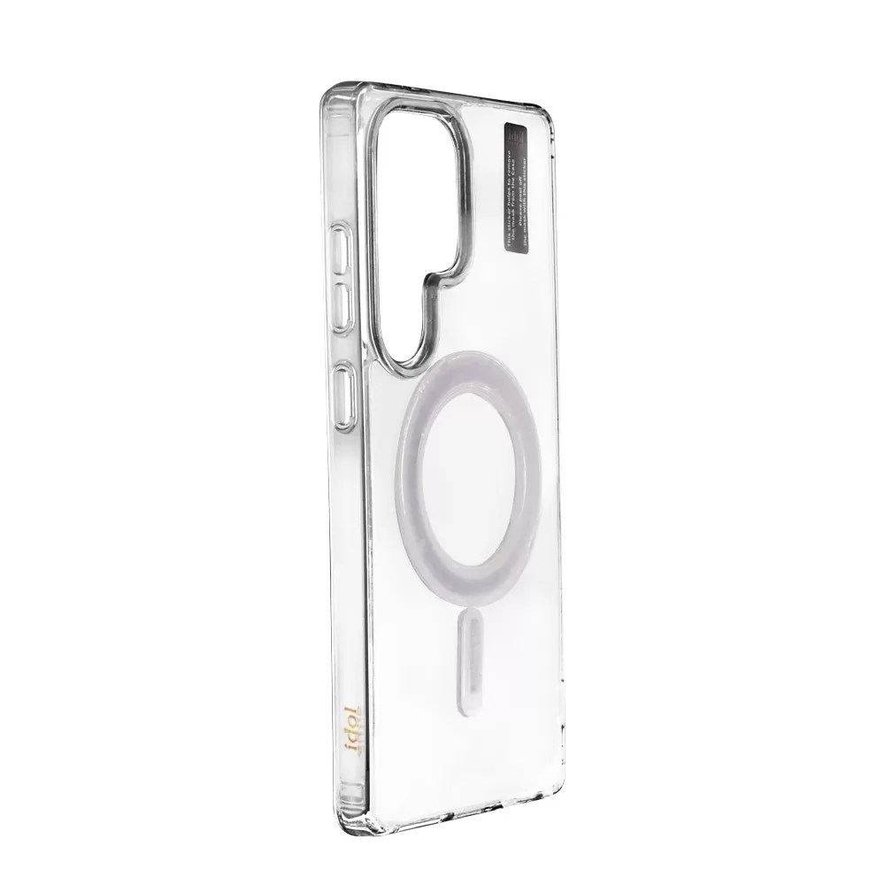 IDOL 1991 MAGSAFE ANTISHOCK CLEAR AIR TPU1 ΘΗΚΗ SAMSUNG S24 ULTRA 5G S928 6.8" BACK COVER  CAMERA GUARD ΔΙΑΦΑΝΗ - Image 4