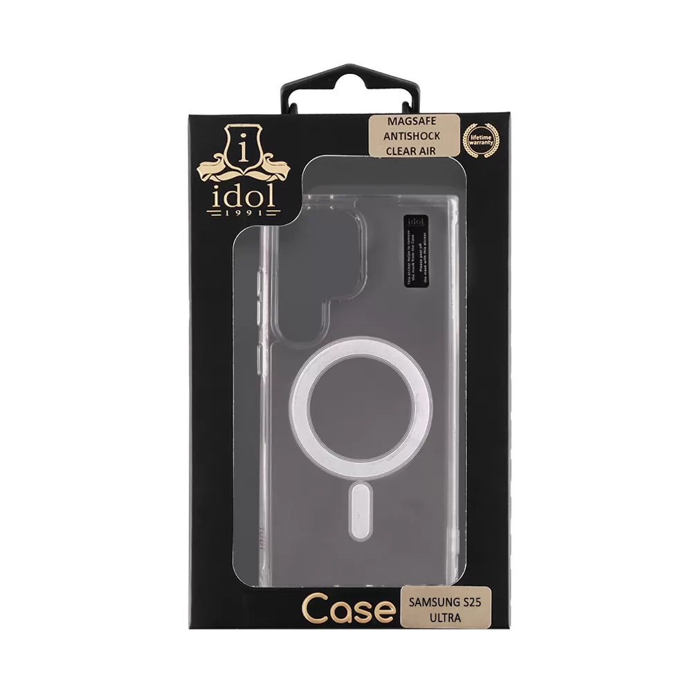 IDOL 1991 MAGSAFE ANTISHOCK CLEAR AIR TPU1 ΘΗΚΗ SAMSUNG S25 ULTRA 5G S938 6.9in BACK COVER CAMERA GUARD ΔΙΑΦΑΝΗ - Image 2