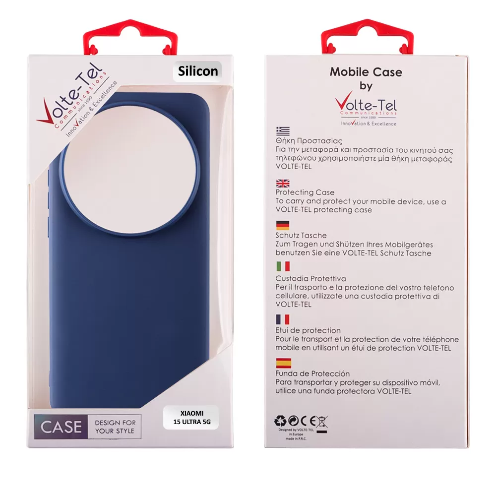 VOLTE-TEL SILICON TPU ΘΗΚΗ XIAOMI 15 ULTRA 5G 6.67in  CAMERA GUARD BLUE - Image 2