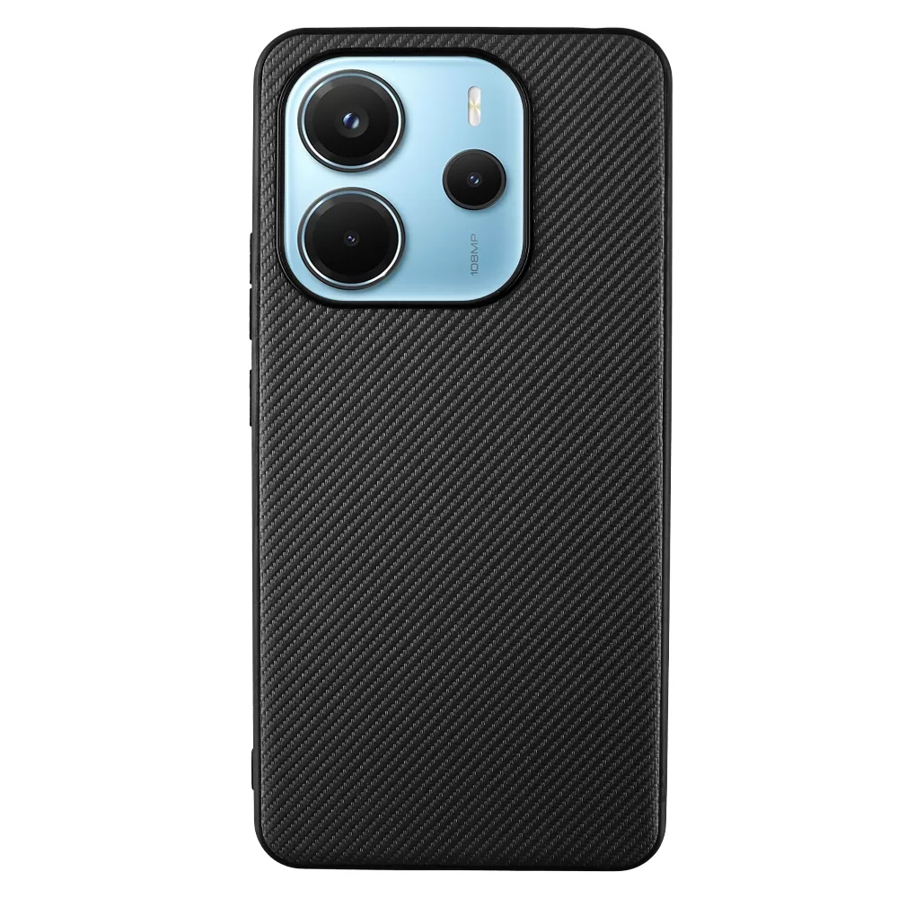 VOLTE-TEL CARBON LIFT ΘΗΚΗ XIAOMI REDMI NOTE 14 4G 6.67in  CAMERA GUARD BLACK - Image 6