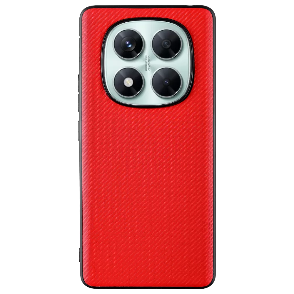 VOLTE-TEL CARBON LIFT ΘΗΚΗ XIAOMI REDMI NOTE 14 PRO 4G 6.67in  CAMERA GUARD RED - Image 6