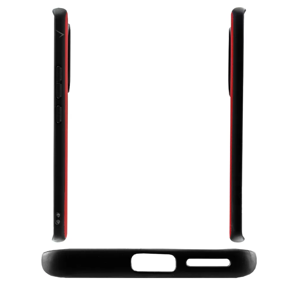 VOLTE-TEL CARBON LIFT ΘΗΚΗ XIAOMI REDMI NOTE 14 PRO 4G 6.67in  CAMERA GUARD RED - Image 4