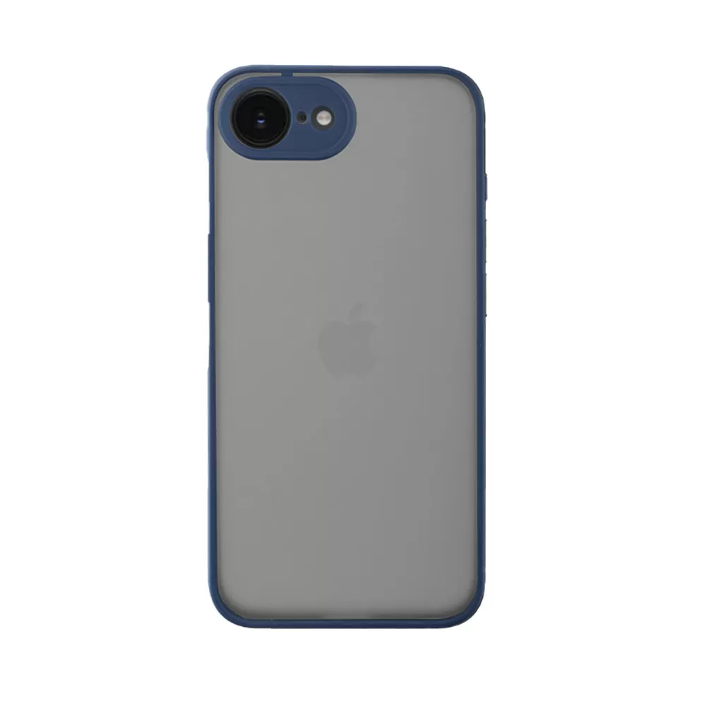 LIME HARDSHELL FUSION ΘΗΚΗ IPHONE 16E/ IPHONE 17E 6.1in  FULL CAMERA PROTECTION BLUE WITH YELLOW KEYS - Image 6