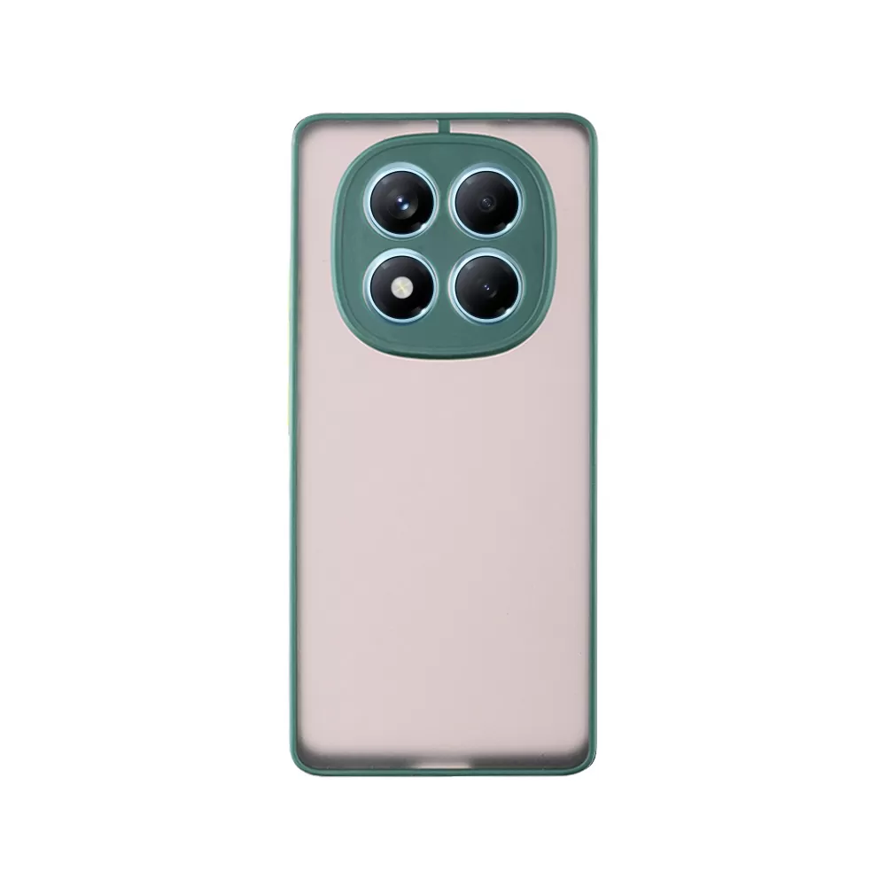 LIME HARDSHELL FUSION ΘΗΚΗ XIAOMI REDMI NOTE 14 PRO 4G 6.67in  FULL CAMERA PROTECTION GREEN WITH YELLOW KEYS - Image 6
