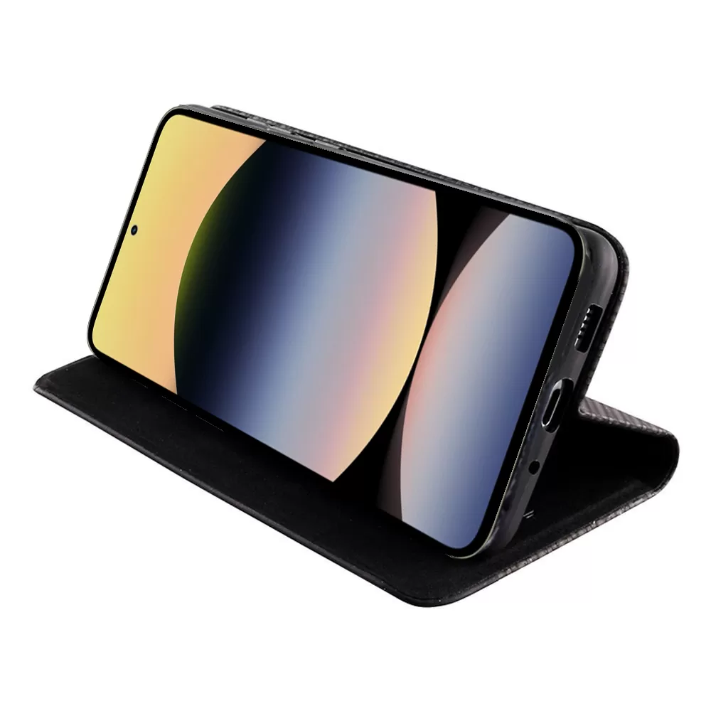 IDOL 1991 ELITE ΘΗΚΗ XIAOMI REDMI NOTE 14 5G 6.67in  ANTI-RFID BOOK STAND BLACK - Image 4