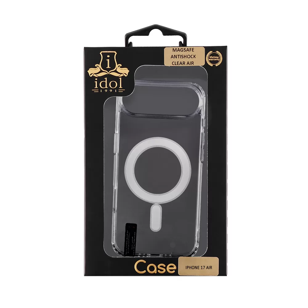 IDOL 1991 MAGSAFE ANTISHOCK CLEAR AIR TPU1 ΘΗΚΗ IPHONE 17 AIR 6.5" BACK COVER  CAMERA GUARD ΔΙΑΦΑΝΗ - Image 2