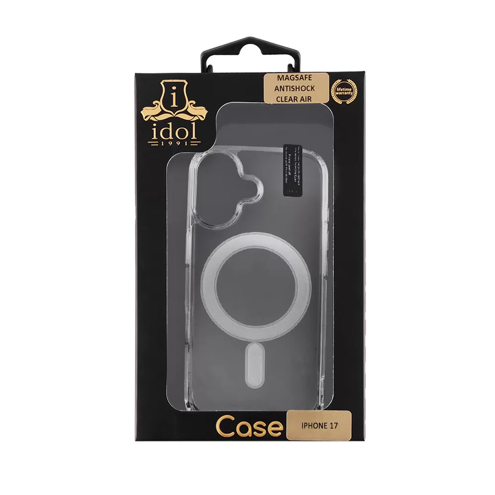 IDOL 1991 MAGSAFE ANTISHOCK CLEAR AIR TPU1 ΘΗΚΗ IPHONE 17 6.3" BACK COVER  CAMERA GUARD ΔΙΑΦΑΝΗ - Image 2