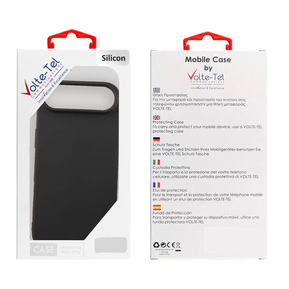 VOLTE-TEL SILICON TPU ΘΗΚΗ IPHONE 17 AIR 6.5in CAMERA GUARD BLACK - Image 2