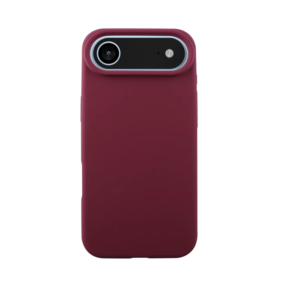 IDOL 1991 VELVET ELITE TPU ΘΗΚΗ IPHONE 17 AIR 6.5in 4 SIDE CAMERA GUARD BURGUNDY - Image 8