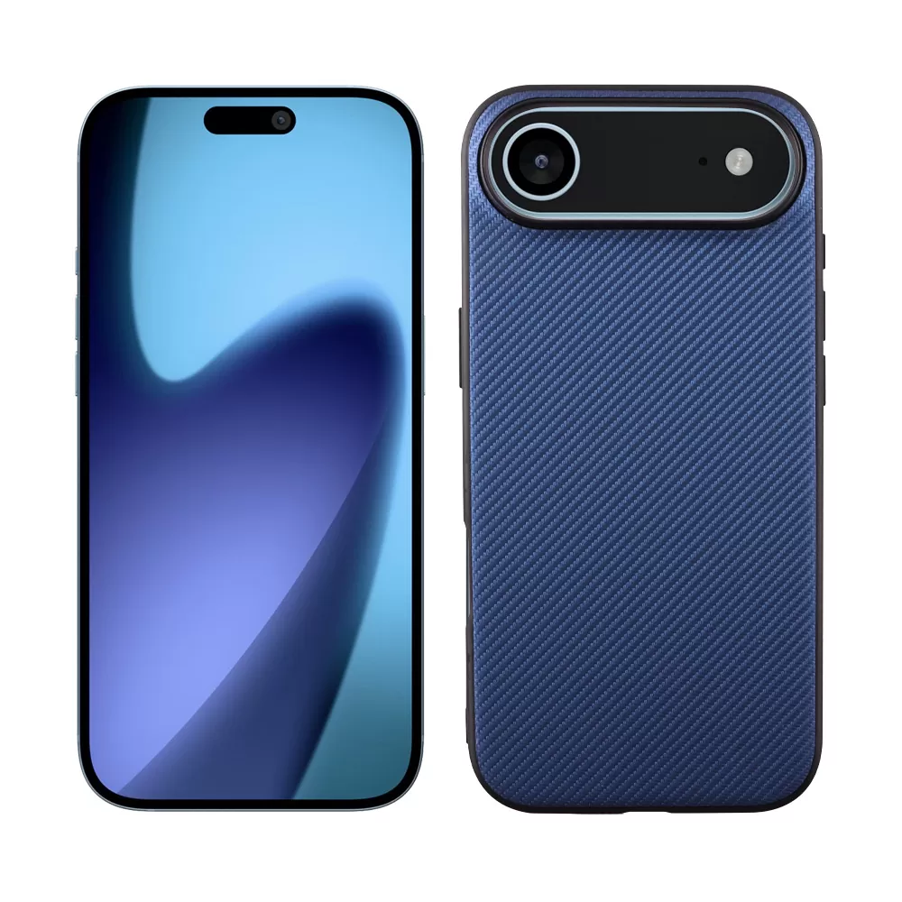 VOLTE-TEL CARBON LIFT ΘΗΚΗ IPHONE 17 AIR 6.5in  CAMERA GUARD PROTECTION BLUE - Image 5