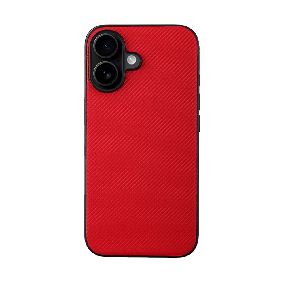 VOLTE-TEL CARBON LIFT ΘΗΚΗ IPHONE 17 6.3in  CAMERA GUARD PROTECTION RED - Image 6